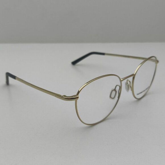 🕶️Made in Italy! Porsche Design P8759 Pale Gold Eyeglasses 51/19 140 /EUM155🕶️ - Picture 1 of 11